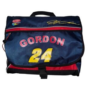 Nascar Jeff Gordon Messenger Bag Y2K Skater Americana Racing Indie Sleaze
